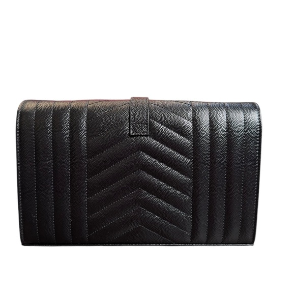 NWT YSL Triquilt Wallet on Chain - Picture 4 of 8